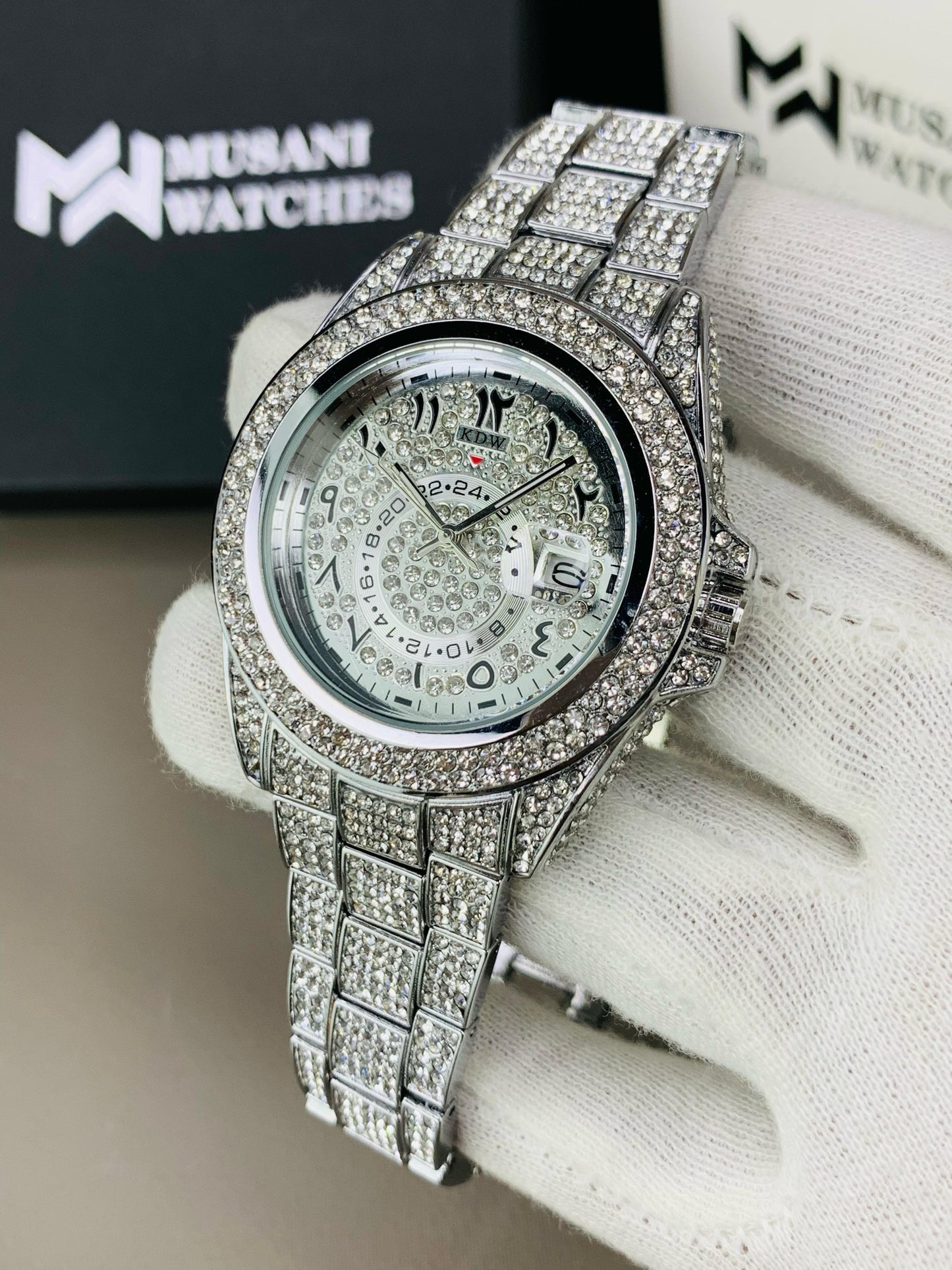 RLX Full Stone Silver