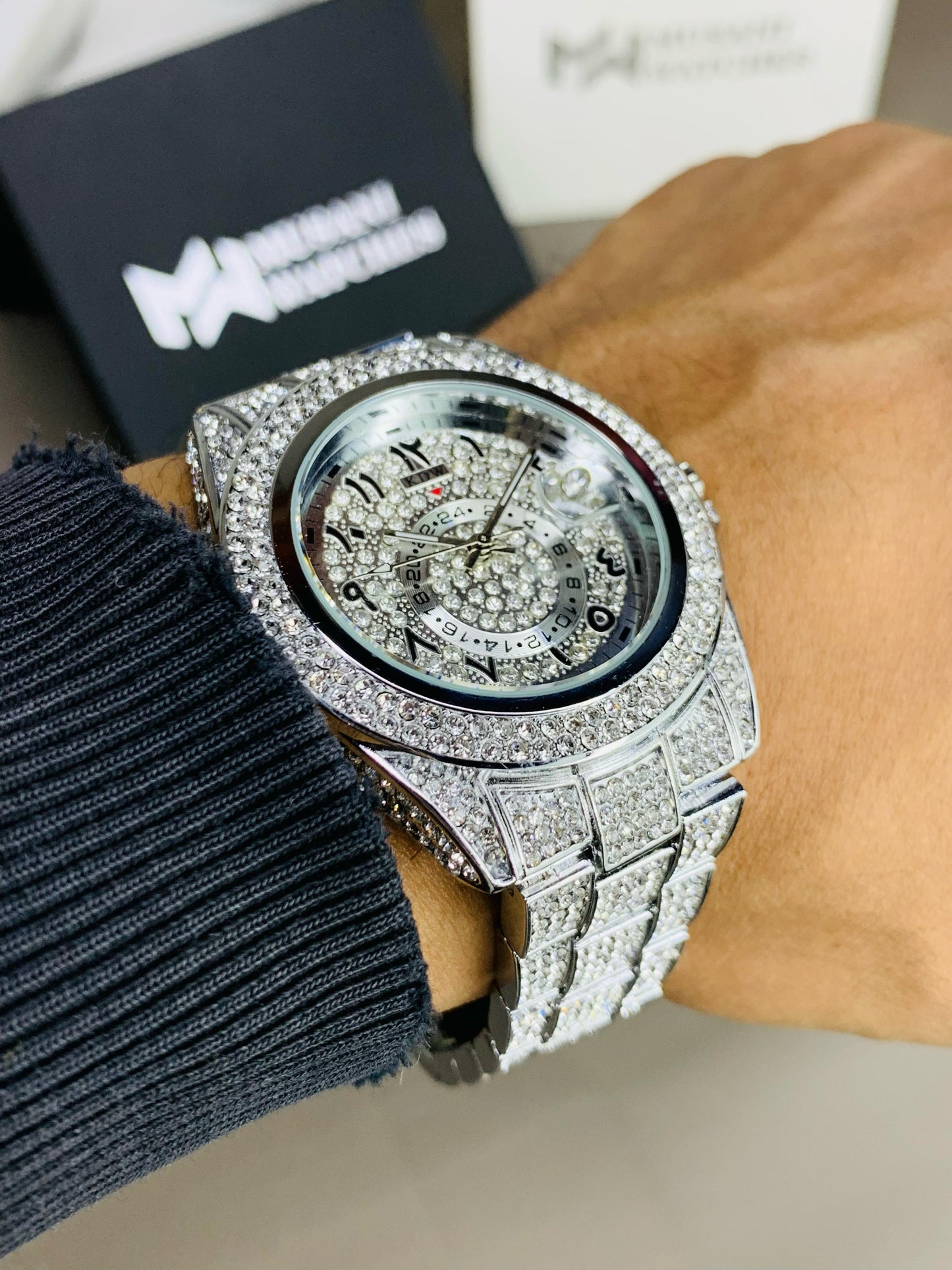 RLX Full Stone Silver
