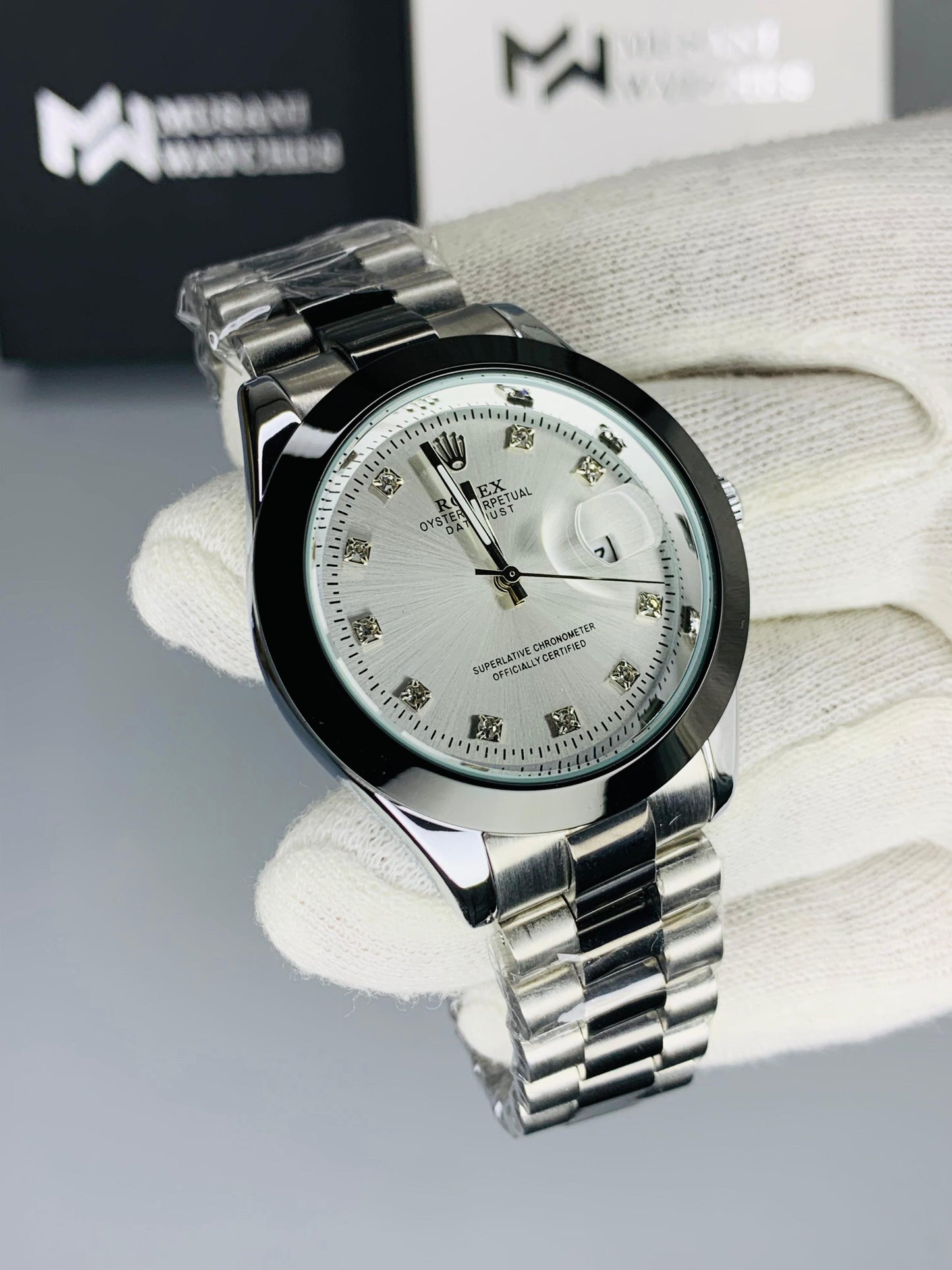 Two Tone Stone Model Dial (White) Regular