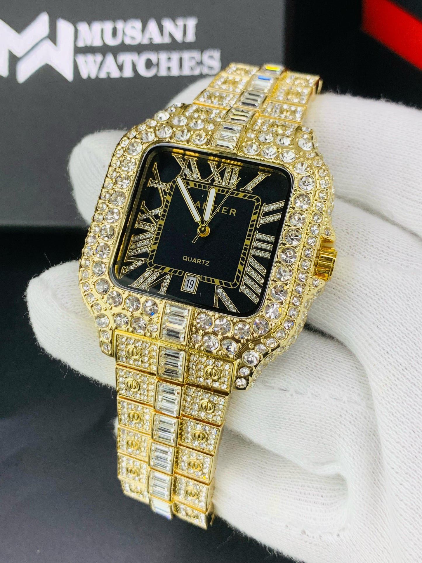 CRTR |Ice Model| Gold Black