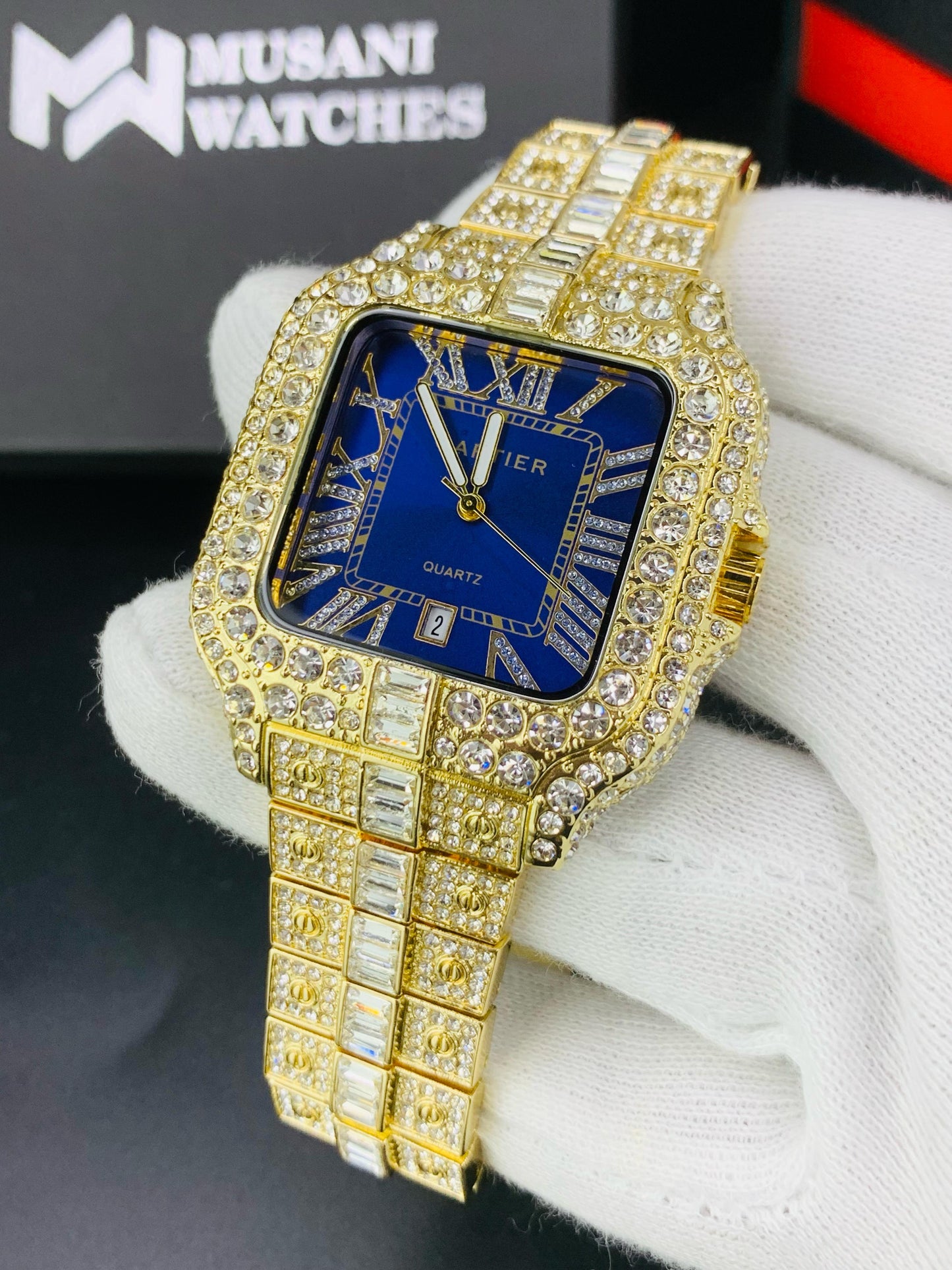 CRTR |Ice Model| Gold Blue