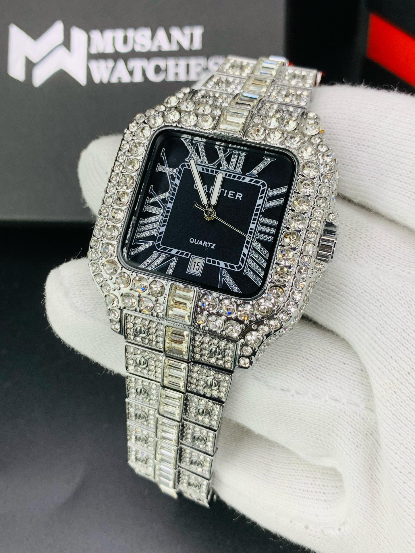 CRTR |Ice Model| Silver Black