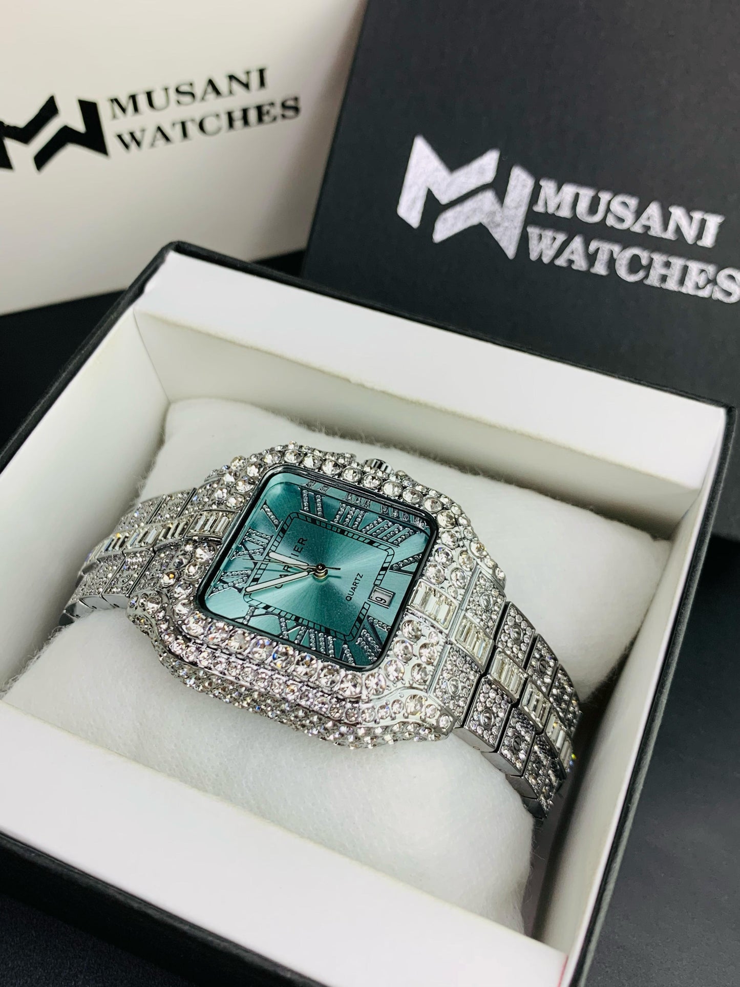 CRTR |Ice Model| Silver Tiffany Blue