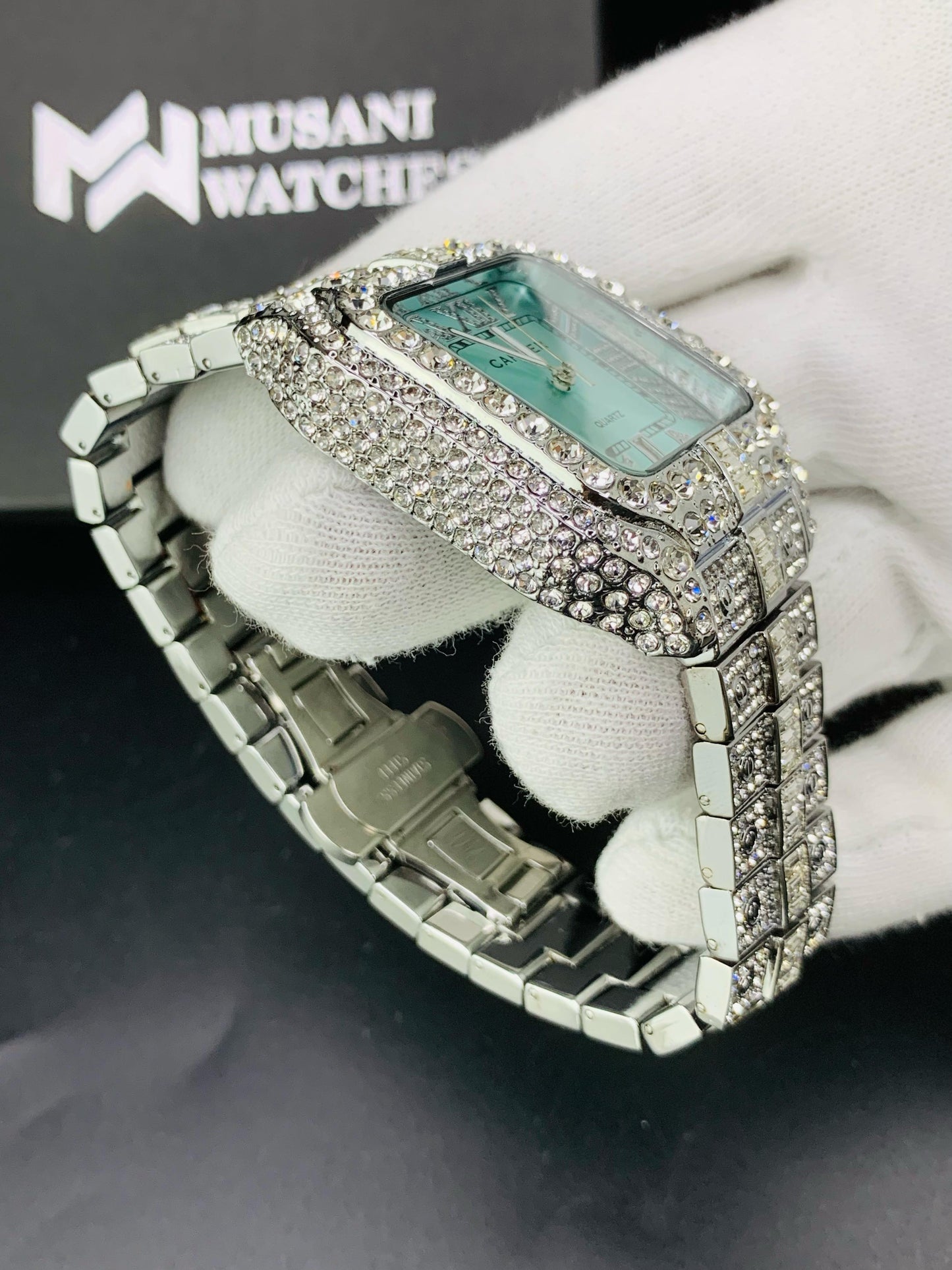 CRTR |Ice Model| Silver Tiffany Blue