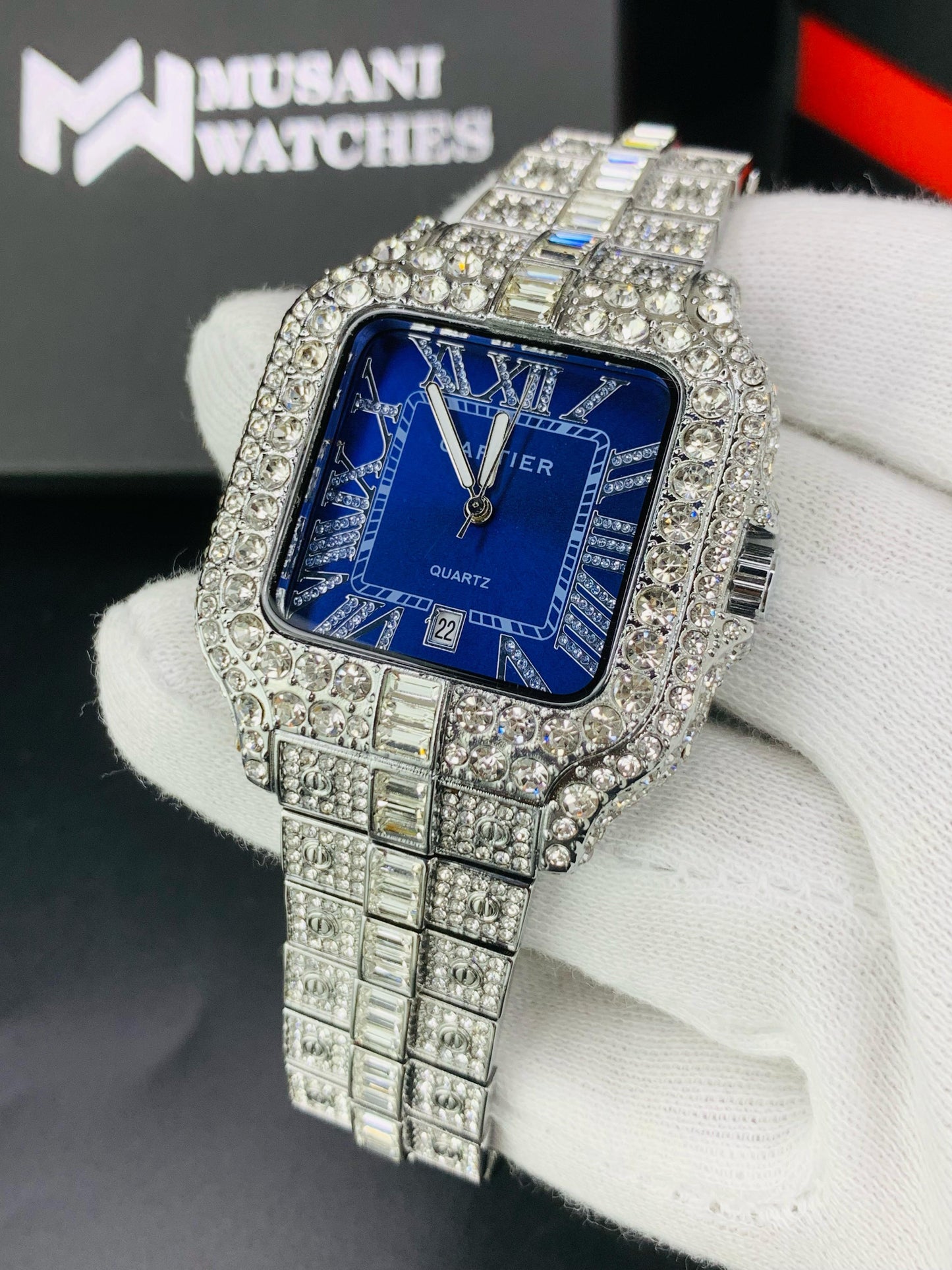 CRTR |Ice Model| Silver Blue