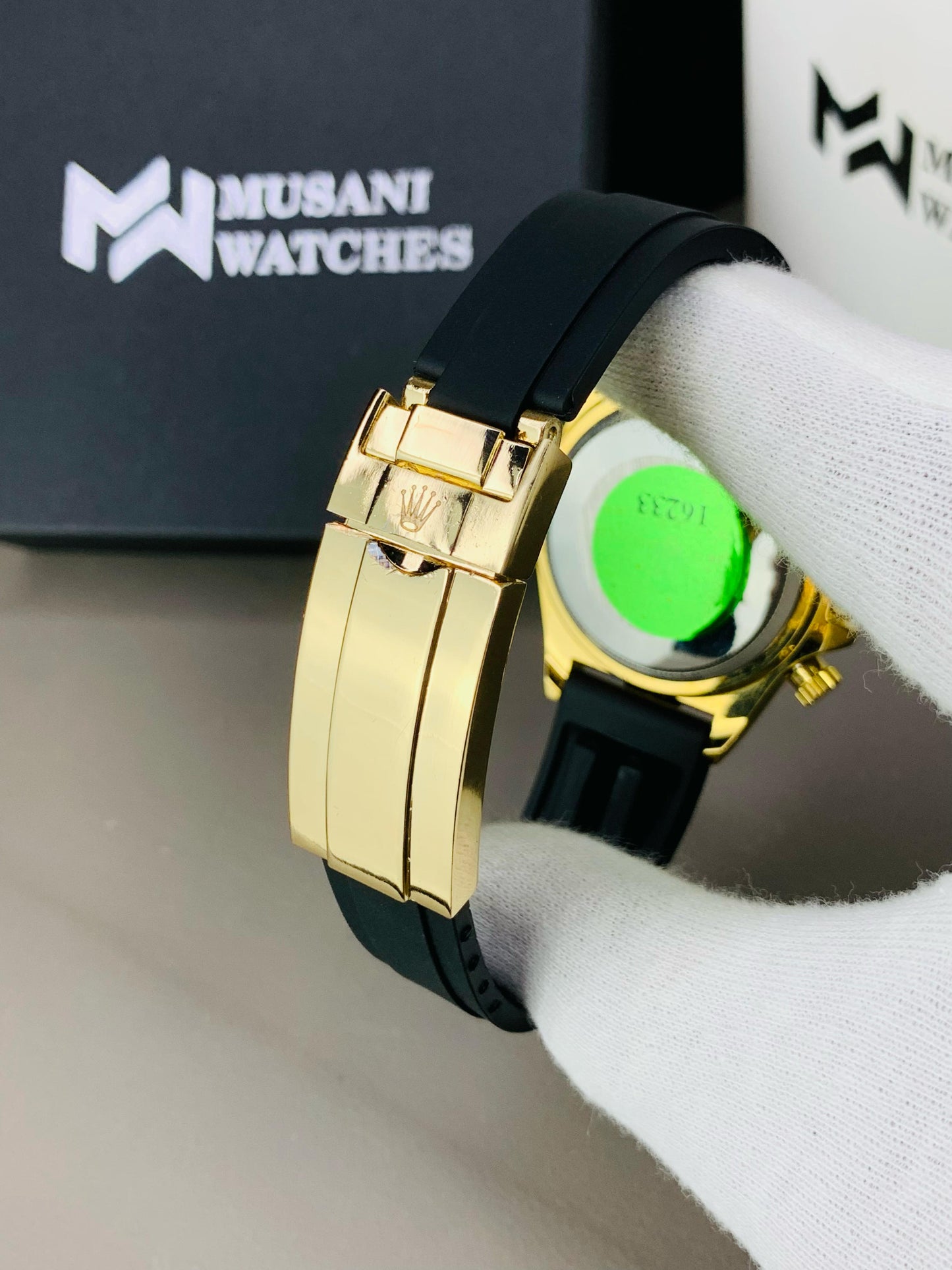 Daytona Stone Strap (Golden Dial)