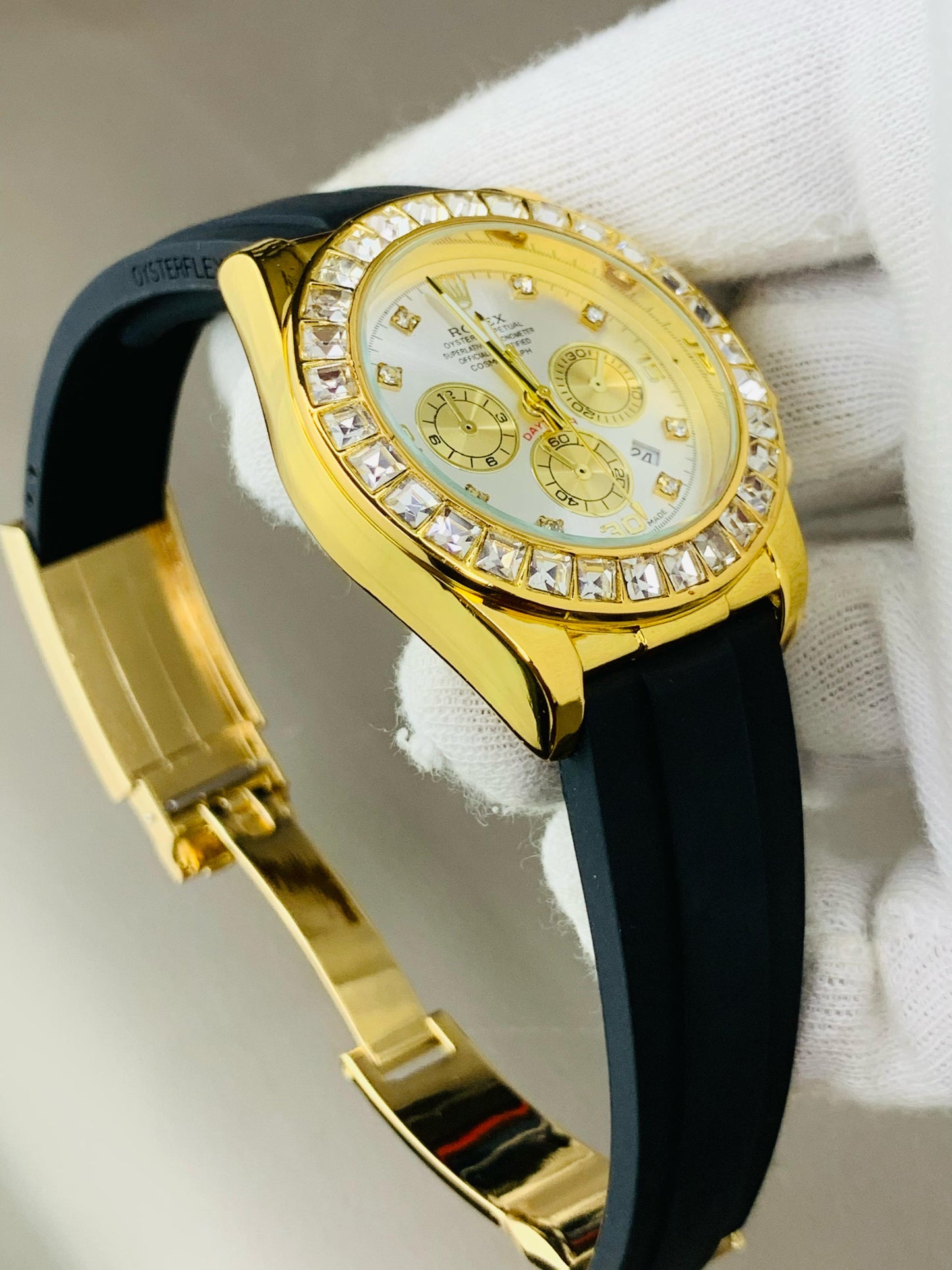 Daytona Stone Strap (White Dial)