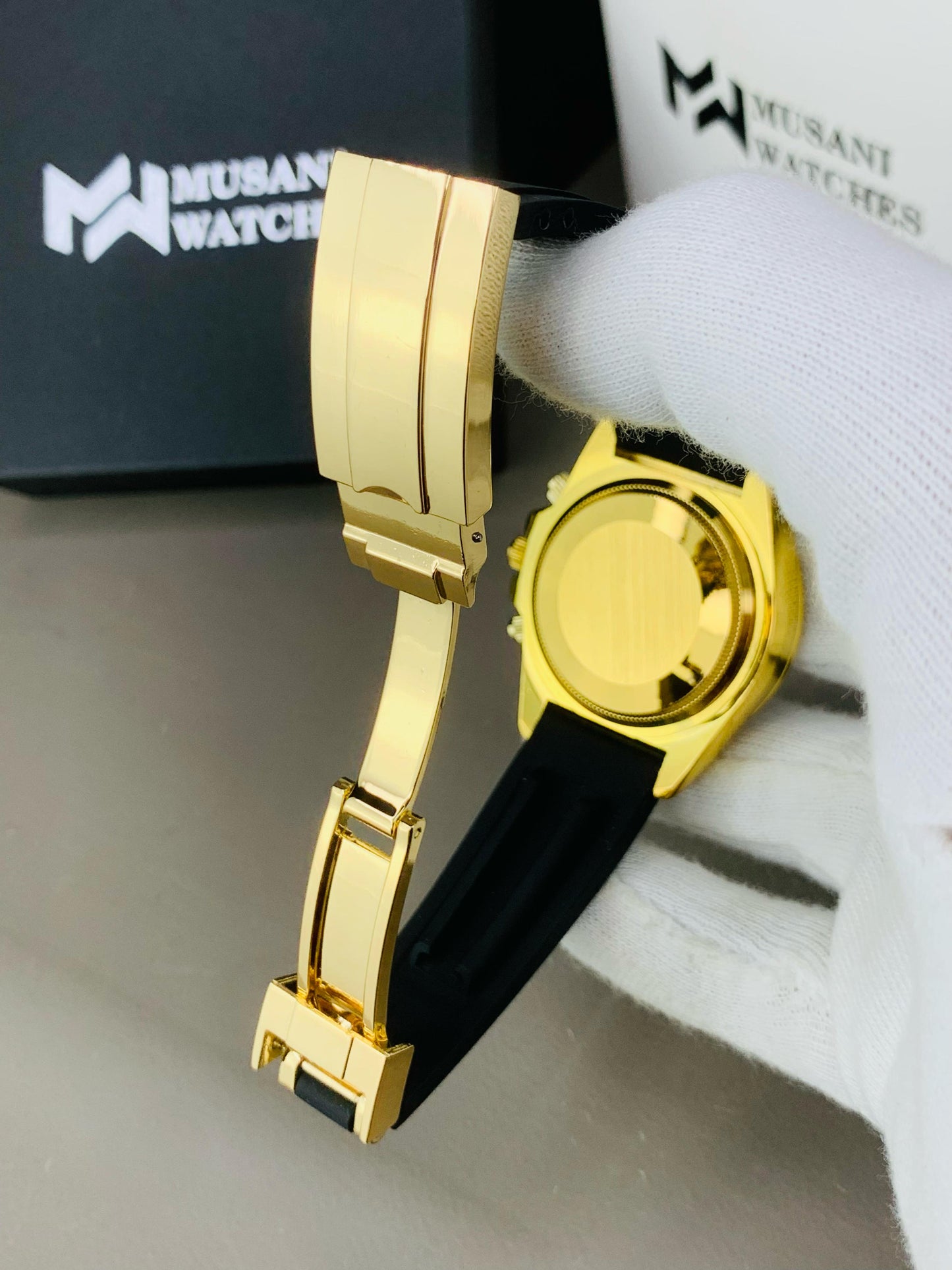 Daytona Stone Strap (White Dial)