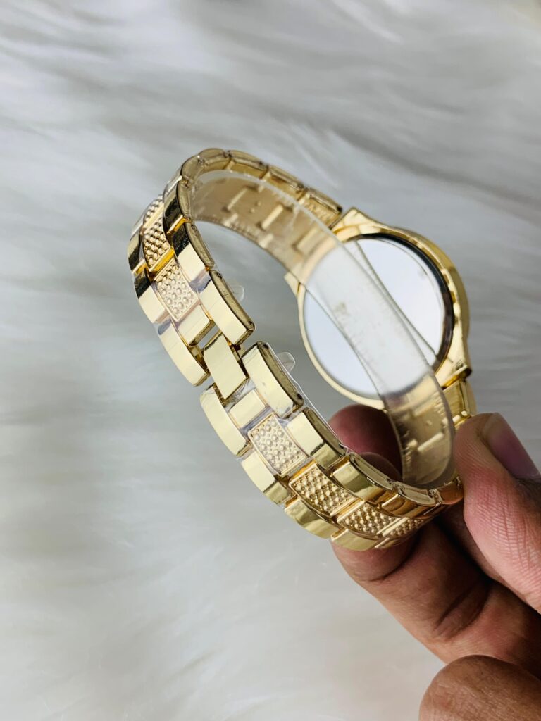 Religio Feminino LED Luxury Watch (Gold)