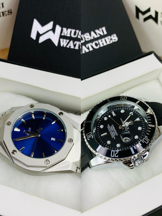 HB Plain Diamond Texture Model (Silver Inner Blue)