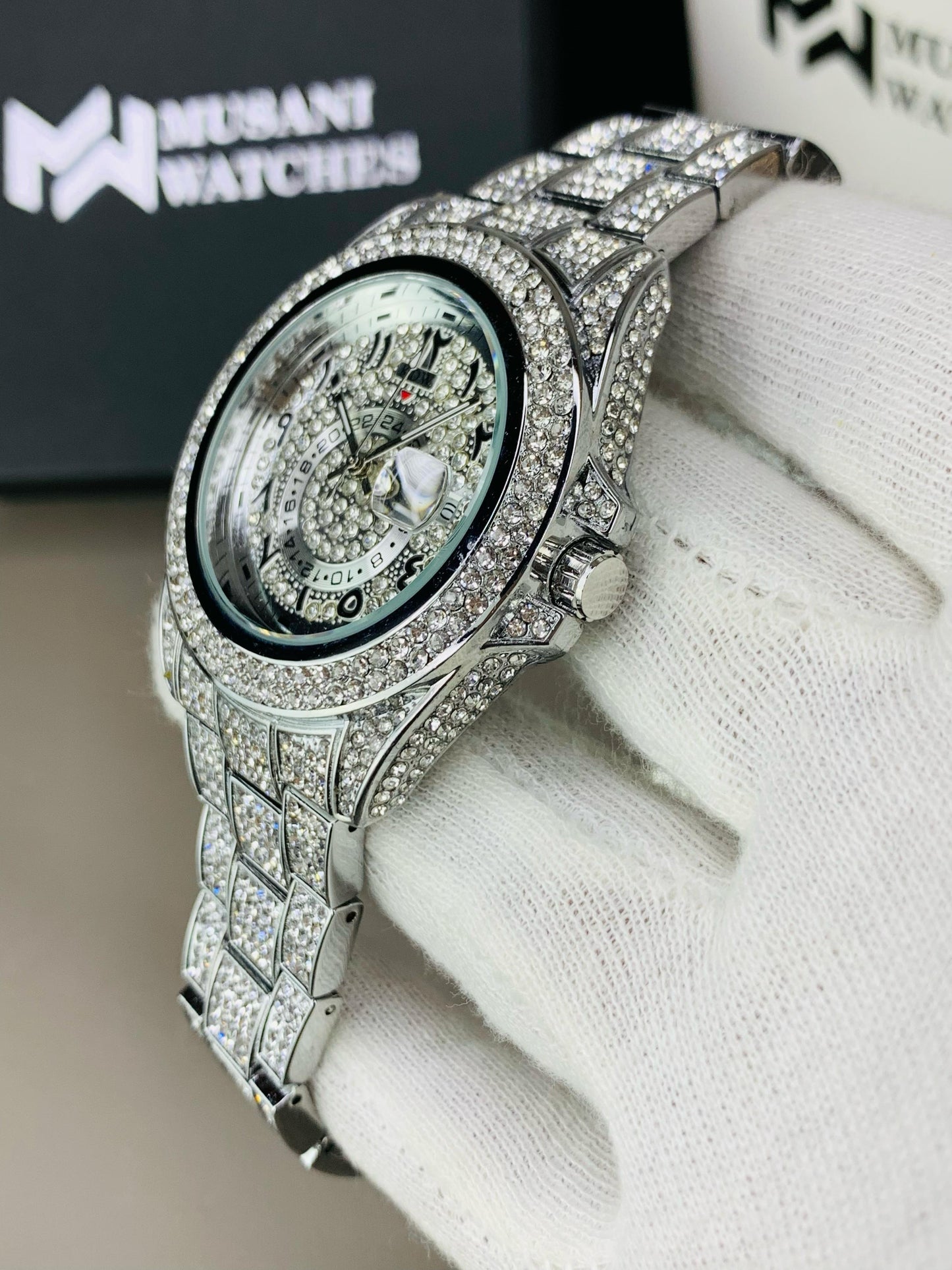 RLX Full Stone Silver