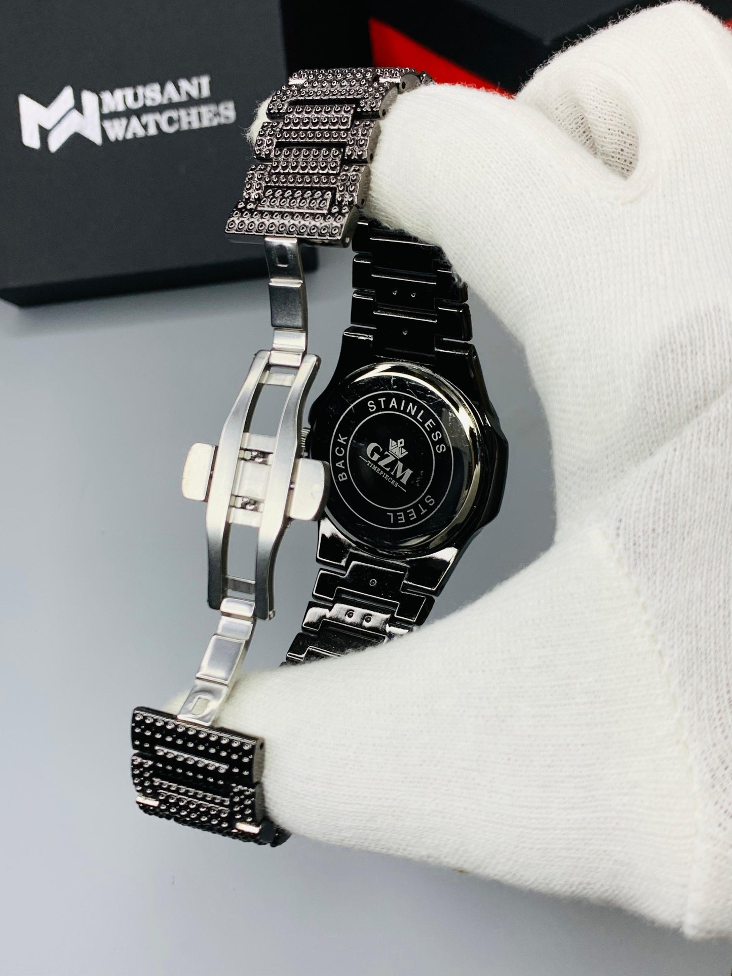 Nautilus Iced Out Model Black (Limited Edition)