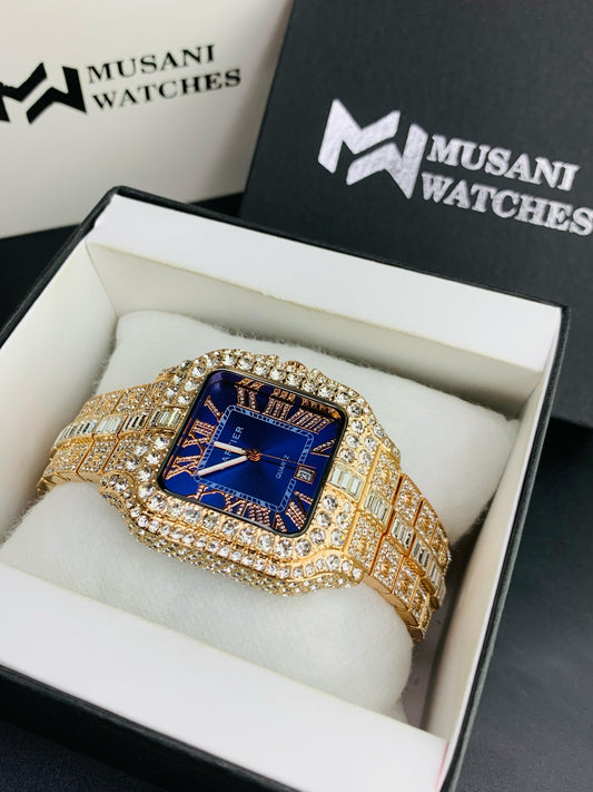 CRTR |Ice Model| Rosegold Blue