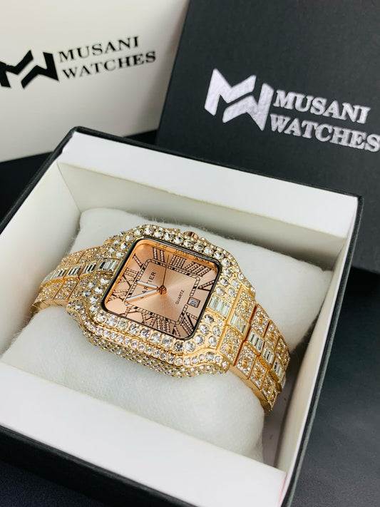 CRTR |Ice Model| Full Rose Gold