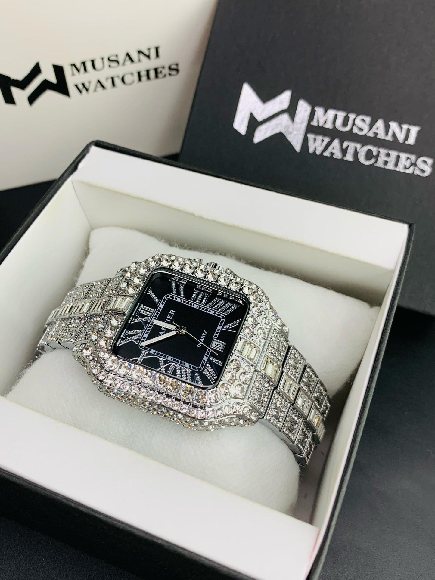 CRTR |Ice Model| Silver Black