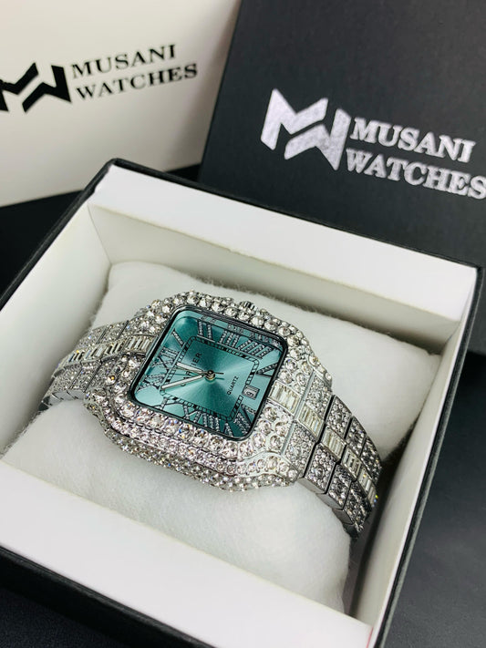 CRTR |Ice Model| Silver Tiffany Blue