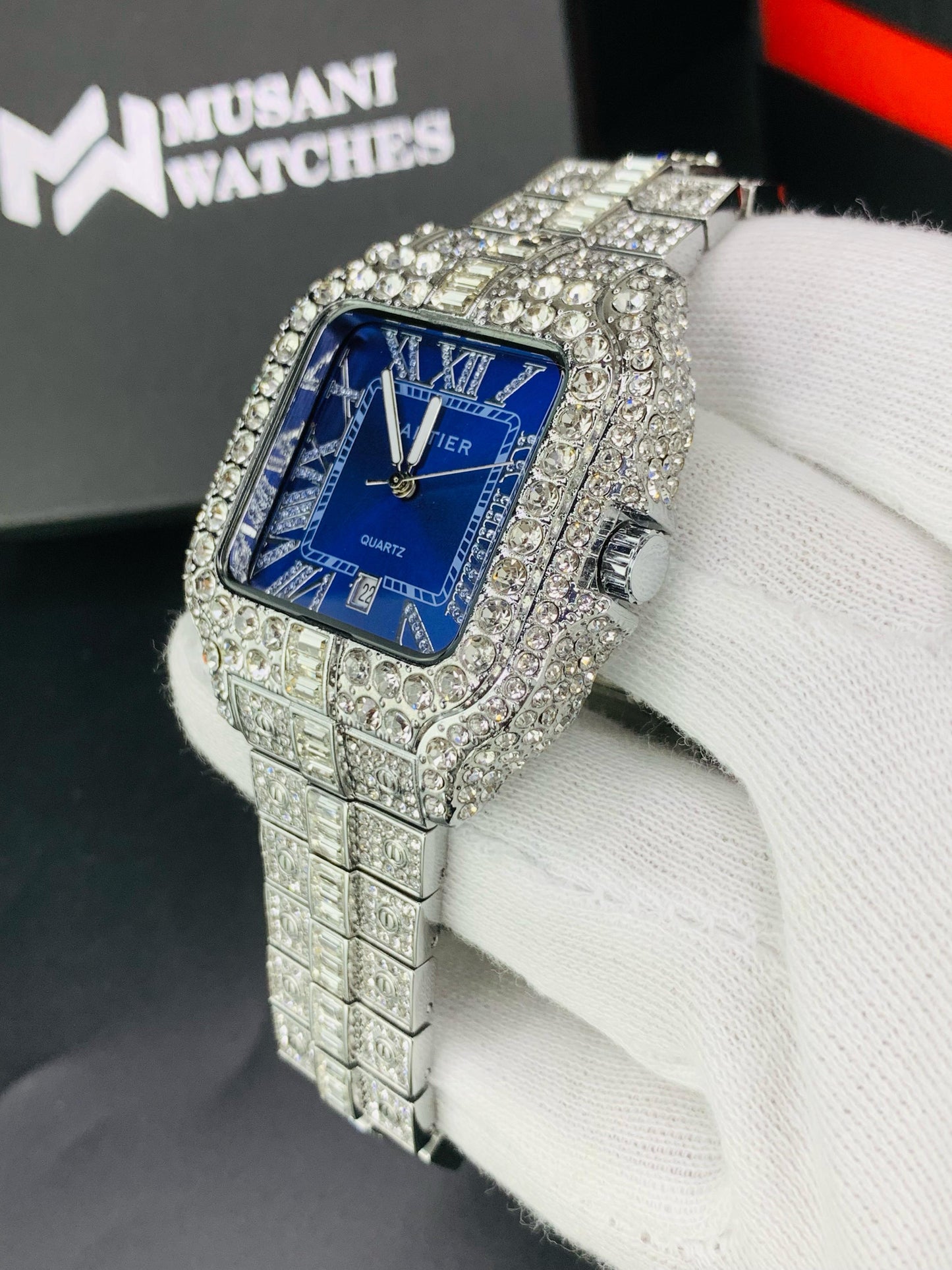 CRTR |Ice Model| Silver Blue
