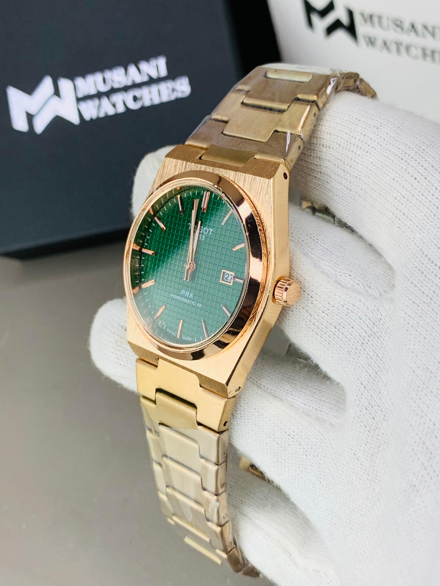 PRX Model (Rosegold Green)
