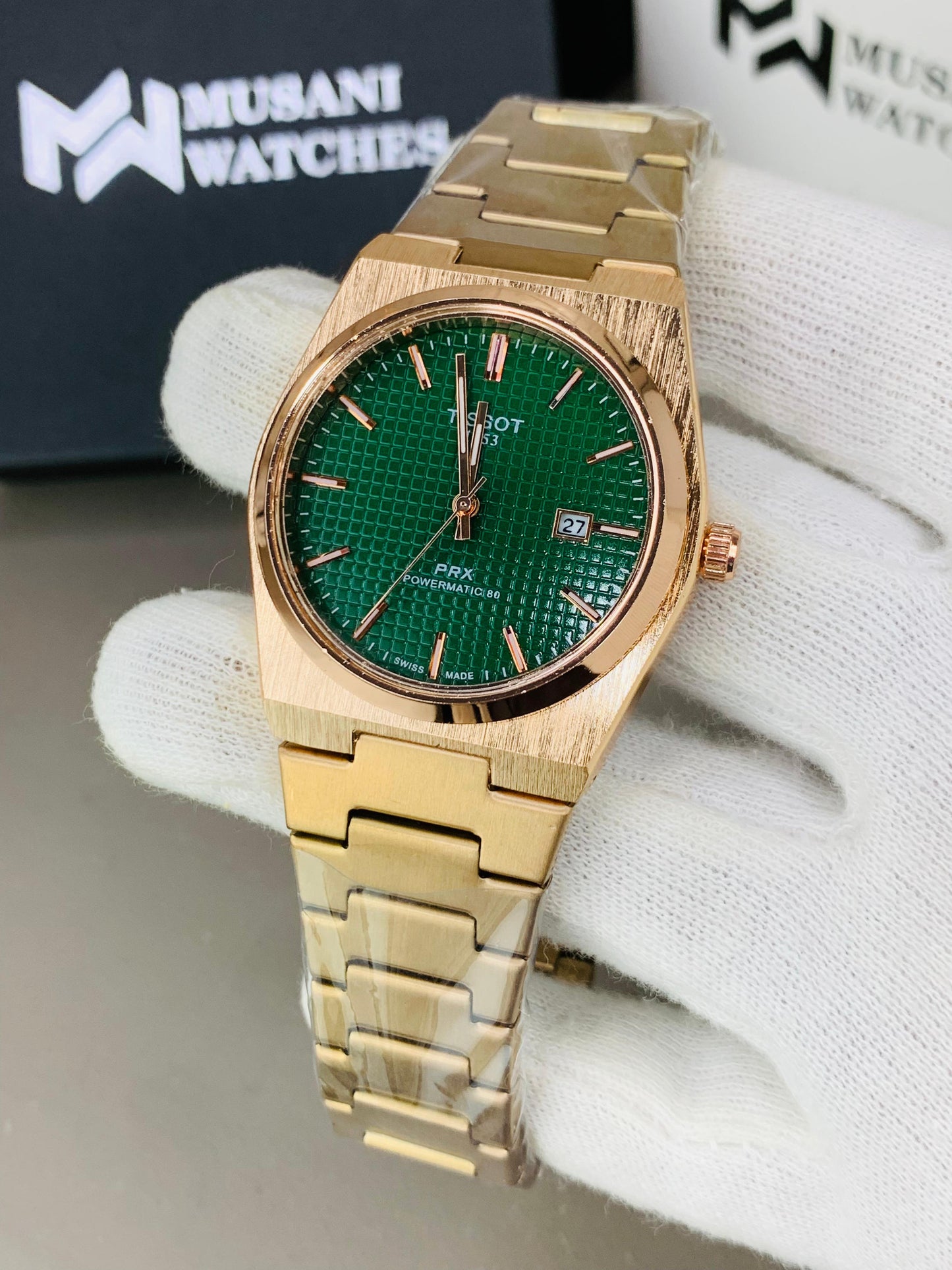 PRX Model (Rosegold Green)
